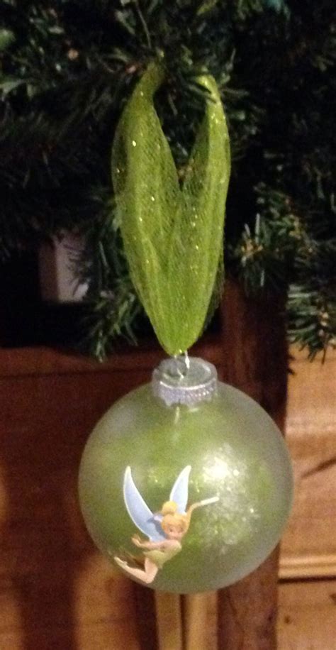 Tinkerbell ornament homemade by KAL | Disney christmas ornaments, Diy christmas ornaments ...