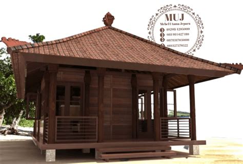 Rumah Kayu Jati Minimalis - CV. Mebel Utama Jepara