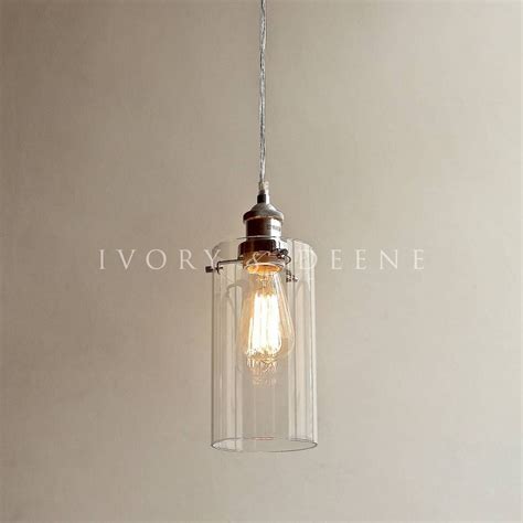 15 Collection of Industrial Glass Pendant Lights