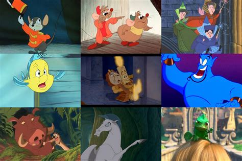 Some Disney Sidekicks in order of release date | Disney sidekicks, Disney cartoons, Disney love