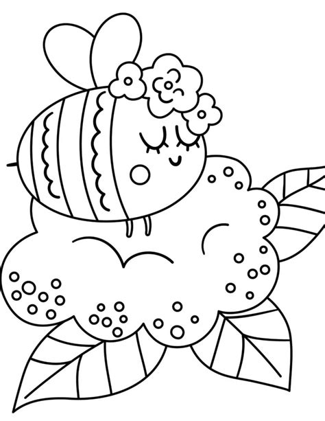 Free Bumble Coloring Pages