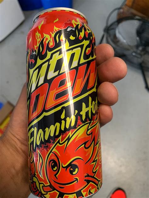 Mountain Dew Flaming Hot Cheetos Soda One 16oz Can - Etsy Hong Kong