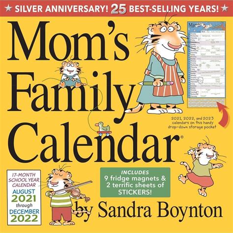 Moms Family by Sandra Boynton 2022 Wall Calendar by Workman Publishing Company | '9781523508204 ...