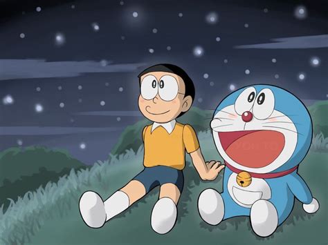 Doraemon and Nobita Friendship Wallpaper