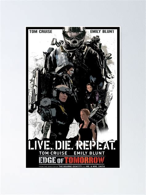 "Edge of Tomorrow poster" Poster for Sale by blackcross | Redbubble