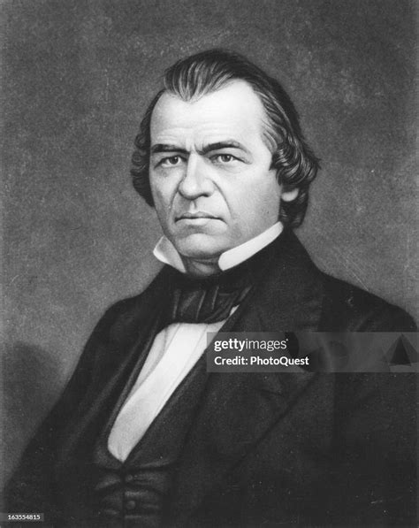 Lincoln's successor President Andrew Johnson of Tennessee. News Photo ...