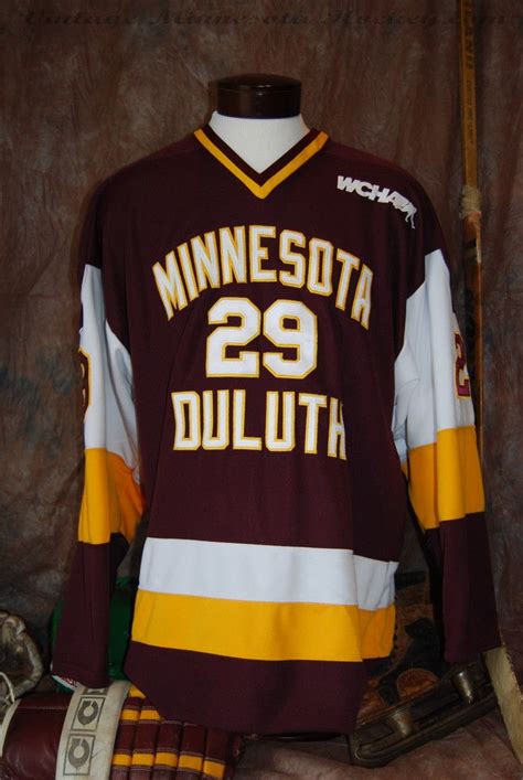 1980 Era Minnesota Duluth Bulldogs Hockey Jersey | Hockey jersey ...