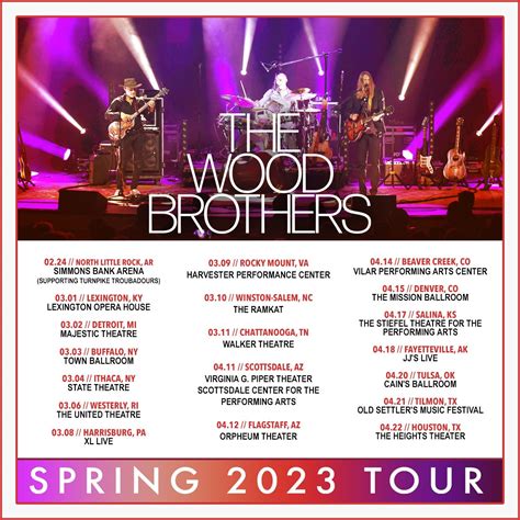 The Wood Brothers announce 2023 spring/winter U.S. tour — MP3s & NPCs