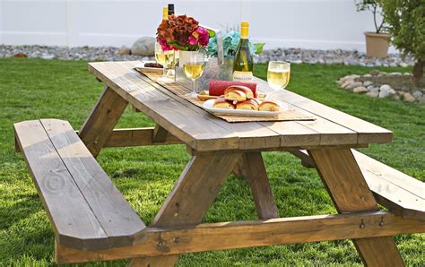 Easy DIY Picnic Table - Yummi Haus