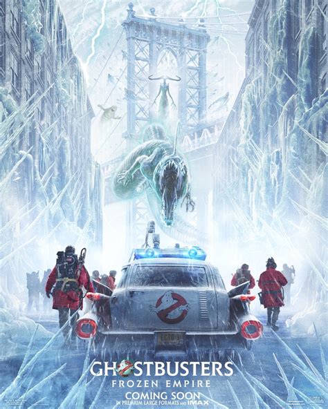 NYC Gets Frosty In The First GHOSTBUSTERS: FROZEN EMPIRE Poster