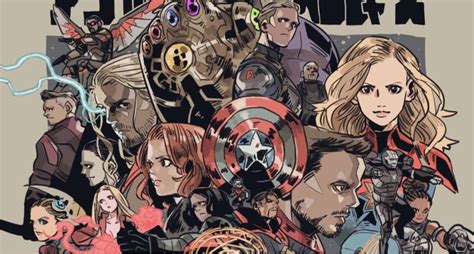 Avengers Endgame Gets Anime Make-Over With Marvelous Fan-Art