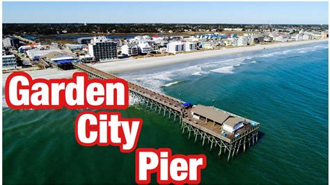 Garden City Pier aerial View , SC , Grand Strand - YouTube