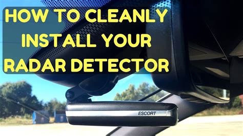 How to Install a Radar Detector or Dashcam in Your Car the Easy and Clean Way - YouTube