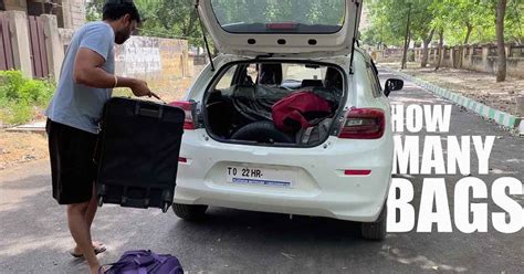 How Many Bags Can Fit in the Boot of New Maruti Baleno CNG? » Car Blog India