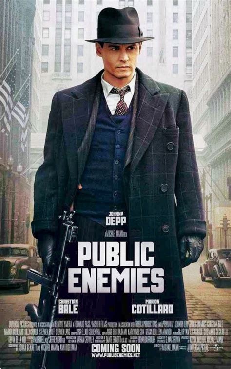 Public Enemies ️Michael Mann (2009) 7,0 | Public enemy, Johnny depp ...