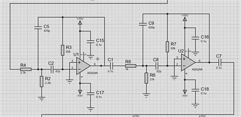 op amp - Noise control in op-amp circuit design by using low spec op amps - Electrical ...