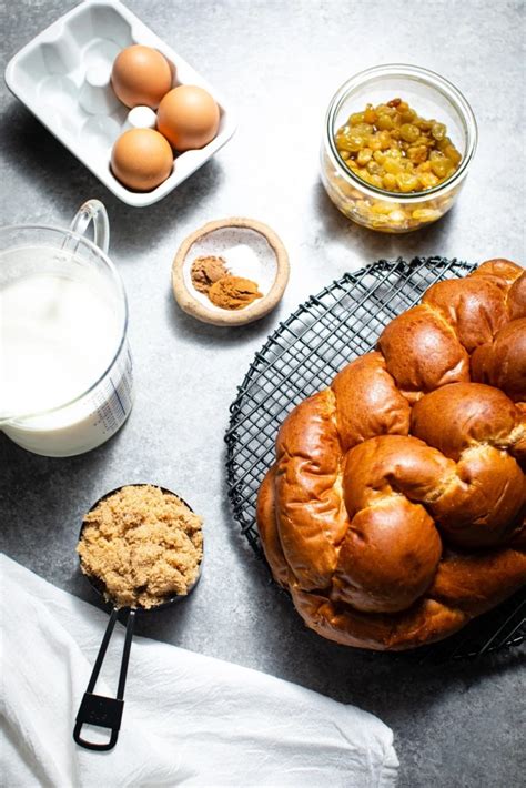 Challah Bread Pudding With Bourbon Sauce - Butter Be Ready