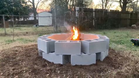 How To Build A Outdoor Fireplace With Cinder Blocks E - vrogue.co