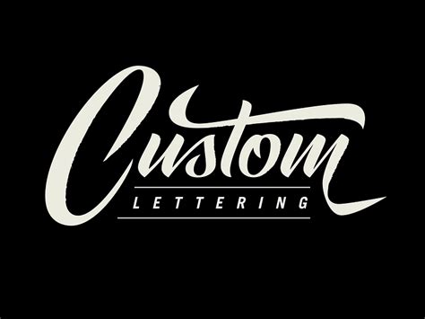 Custom Lettering by Piotr Ciesielski on Dribbble