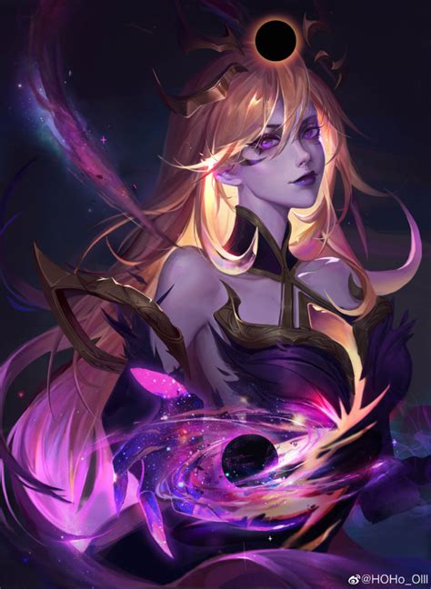 Dark Cosmic Lux by HOHo_Olll on Weibo : r/lux