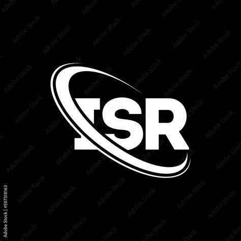 ISR logo. ISR letter. ISR letter logo design. Initials ISR logo linked with circle and uppercase ...