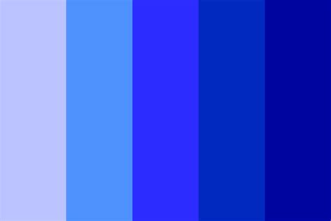 Shades of Blue Color Palette