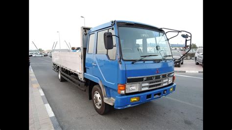 1992 model, Mitsubishi Fuso Fighter truck, 6D17 Engine!! - YouTube