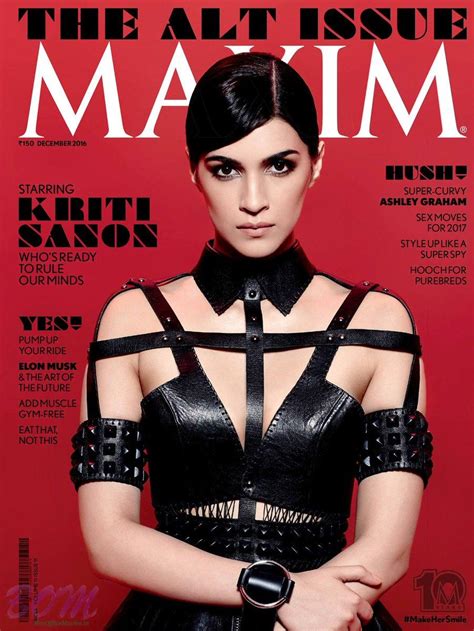 Kriti Sanon cover girl for Maxim India Dec 2016 issue photo - Bom Digital Media Entertainment