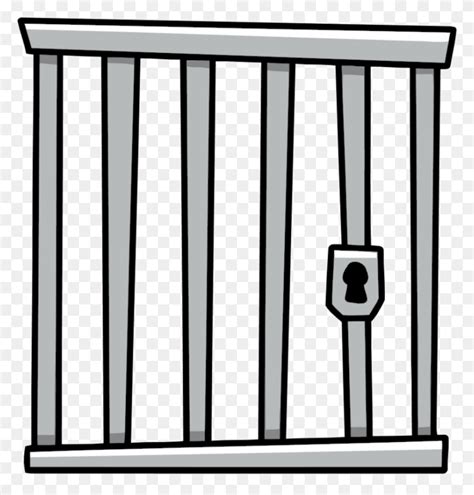 Clip Art Jail Bird - Jail Bars Clipart - FlyClipart