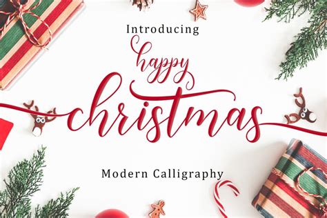 18+ Best Christmas Fonts for Greeting Cards - Graphic Cloud