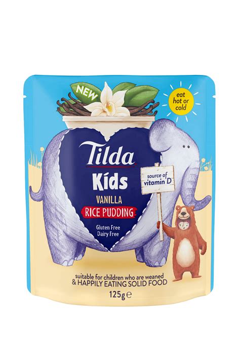 Tilda Kids Vanilla Rice Pudding | Tilda