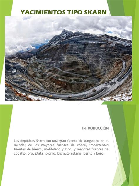 Yacimientos_Tipo_Skarn (2).pdf | Minerals | Rock (Geology)