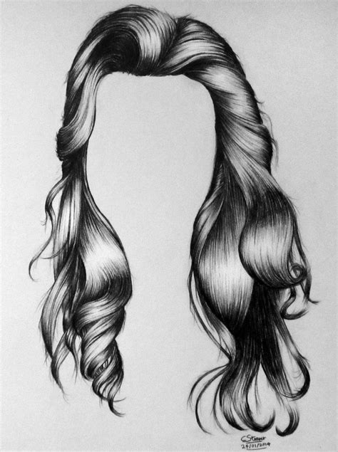 How To Draw Hair Step By Step - Howto Techno