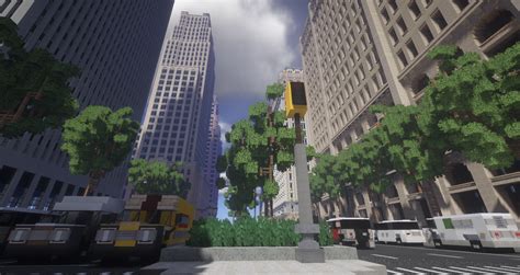 Street of Lincoln City (City I'm building) : r/Minecraft