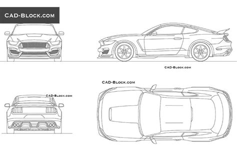 How I made my Shelby GT350R model using Blender