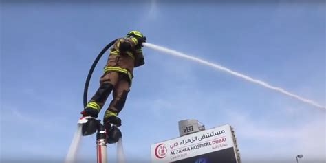 Dubai Civil Defense Reveals Firefighting Jetpacks - AskMen