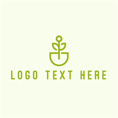 Green Plant Lawn Care Logo | BrandCrowd Logo Maker