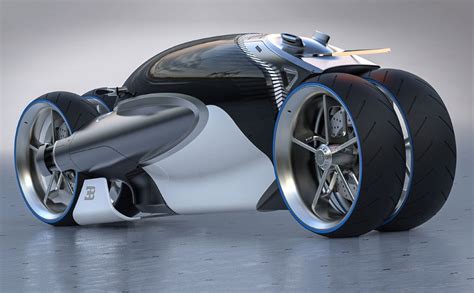 You need a motorcycle licence to drive this Bugatti! | Yanko Design