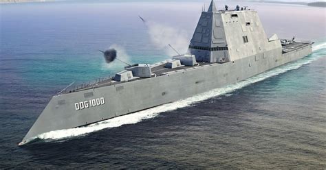 US Navy's DDG-1000 USS Zumwalt Class Next Generation Guided Missile Destroyer | Global Military ...