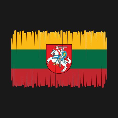 Lithuania Flag Vector 21981932 Vector Art at Vecteezy