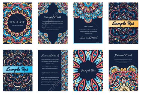 Old Ramadan Flyer Pages With Vintage Islamic Art Elements Vector ...
