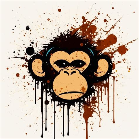 Graffiti Monkey Stock Photos, Images and Backgrounds for Free Download