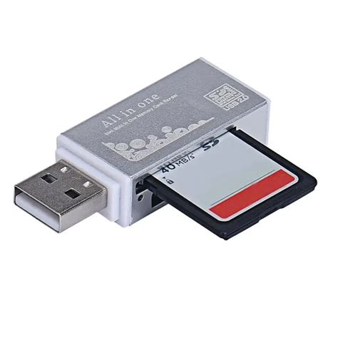 USB 2.0 All In 1 Multi Memory Card Reader kart okuyucu For T Flash ...