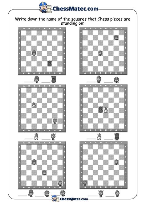 Chess Worksheets Kids Academy - Printable Word Searches