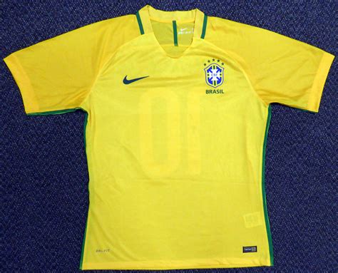 Lot Detail - Neymar Signed Nike Brazil Soccer Jersey (PSA/DNA)