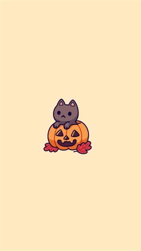 Cat halloween wallpaper | Halloween wallpaper backgrounds, Cute fall ...