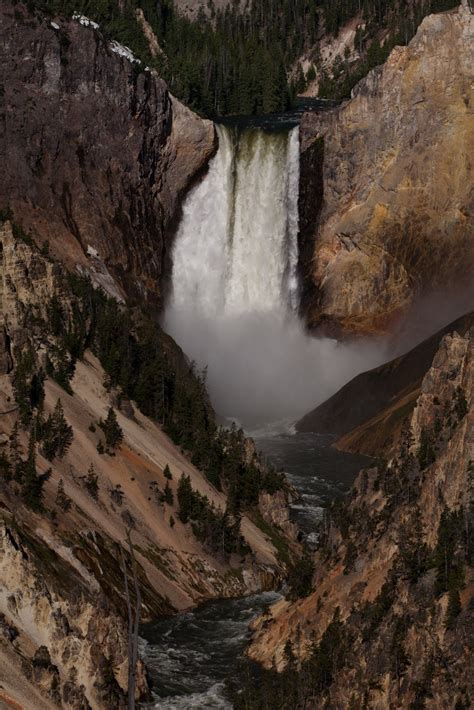 Light. Places. Time.: Upper Falls. Yellowstone National Park. Wyoming.