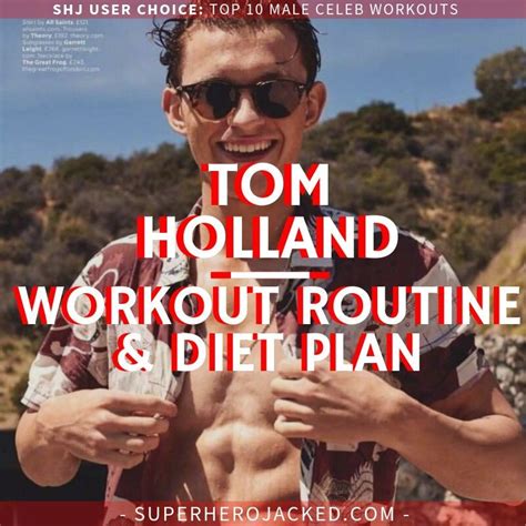 Tom Holland Workout Routine and Diet Plan | Tom holland, Workout ...