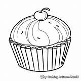 Cupcake Coloring Pages  Free & Printable sketch template