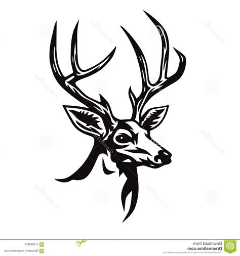 Deer Head Vector Art at Vectorified.com | Collection of Deer Head ...